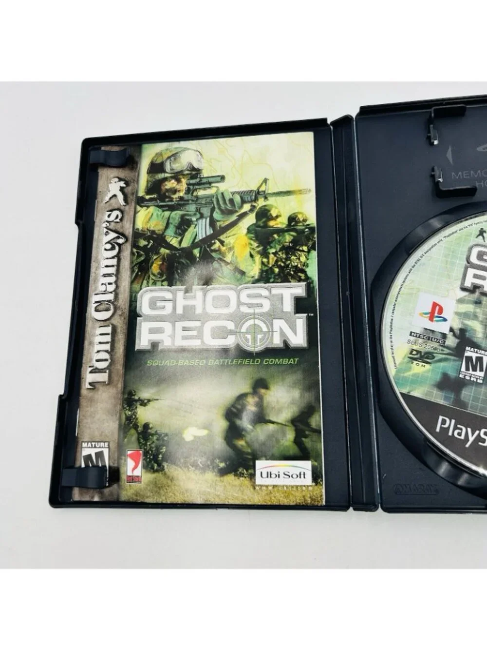 Tom Clancy's Ghost Recon Sony PlayStation 2 Ps2 Video Game Complete